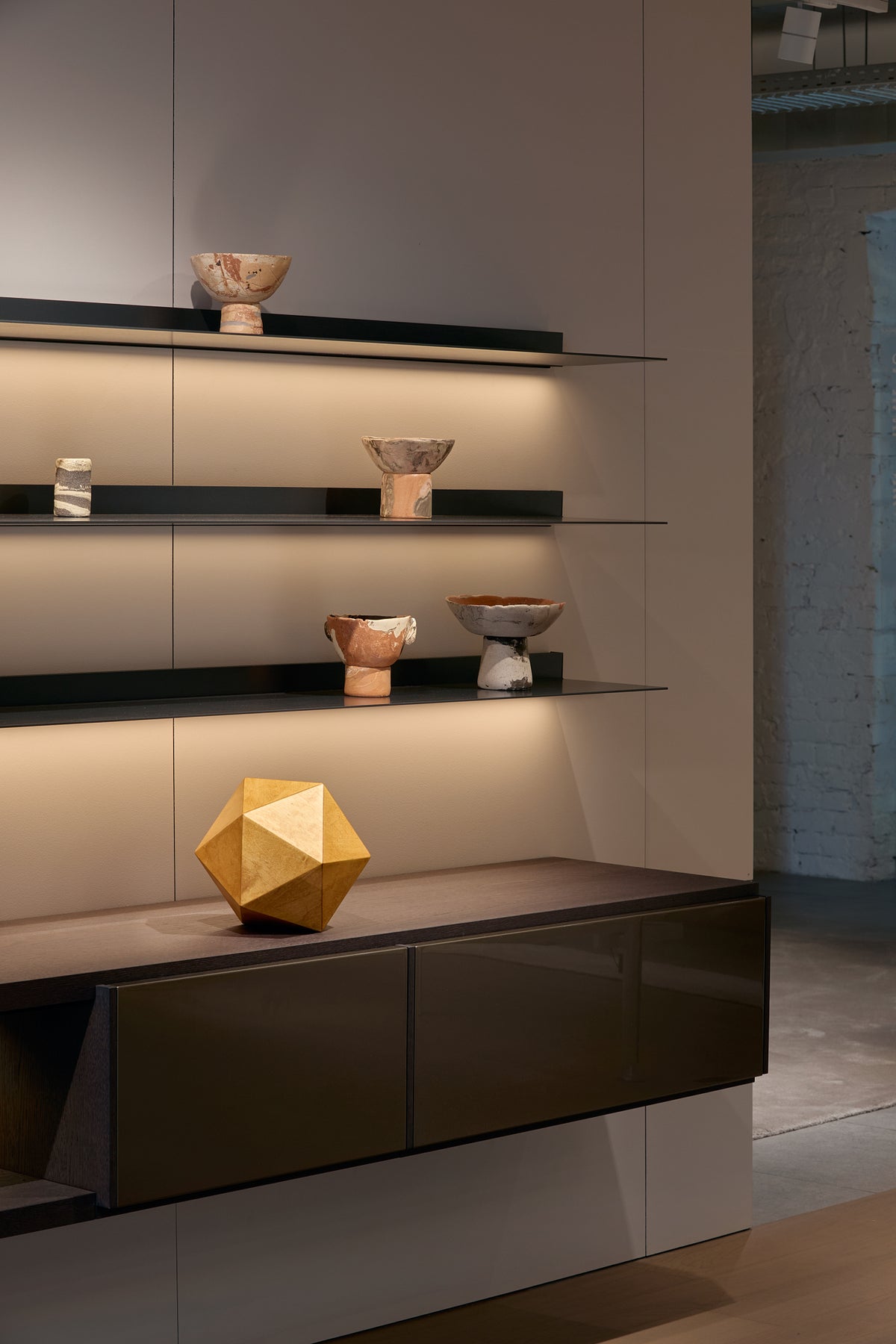 Icosahedron — Wooden Form